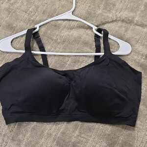 Warner's Classic Black Bra